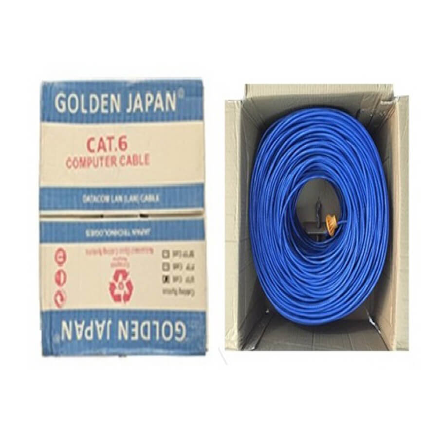 Cáp mạng 305 mét/ cuộn Golden Japan FTP CAT.6 CCA